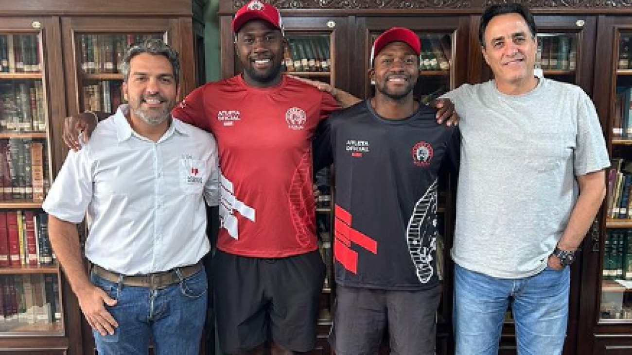 Nova dupla oficial do Jockey Club Uberaba, Kaíque Santos e Abrahão Almeida buscarão o Circuito Mundial (FOTO/DIVULGAÇÃO)