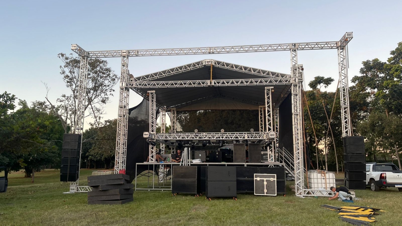 Palco abrigará mais de 10 bandas de diversos estilos (Foto/Rafaella Massa)